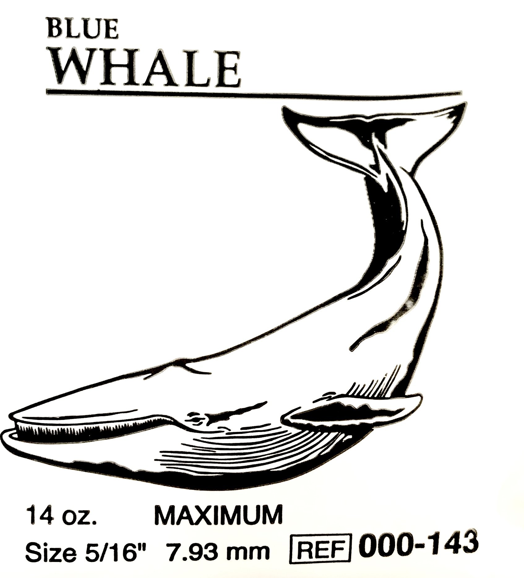 LIGAS EXTRAORALES 14oz 5/16 blue whale
