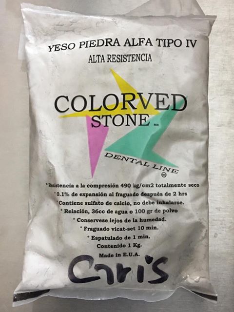 YESO PIEDRA GRIS COLORVED