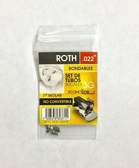 SET TUBO ROTH .022 C/MALLA