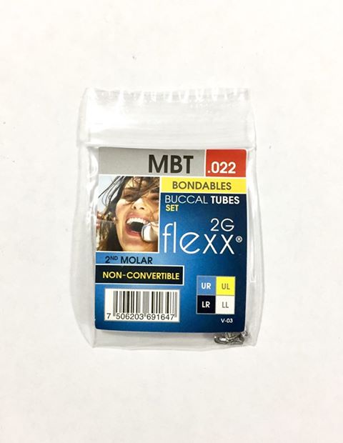 SET TUBO MBT .022 FLEXX 2do molar