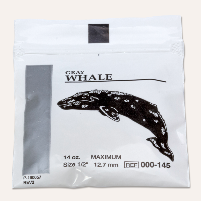 LIGAS EXTRAORALES 14oz 1/2 grey whale