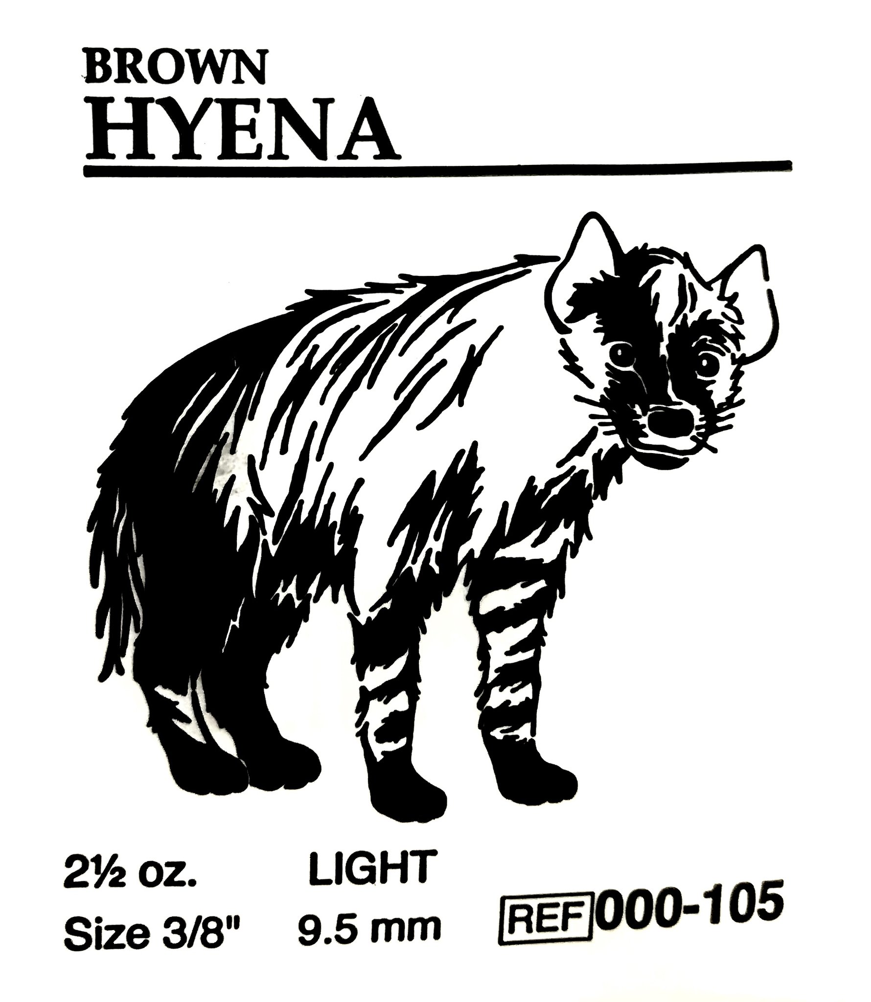 LIGAS INTRAORALES 2 1/2oz 3/8 hyena