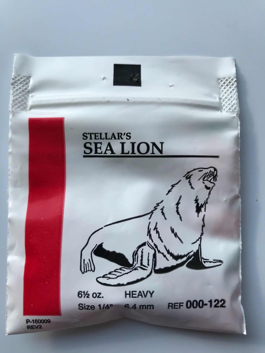 LIGAS INTRAORALES 6 1/2oz 1/4 sea lion
