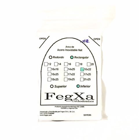ARCO ACERO FEGXA 16X22 INF C/10