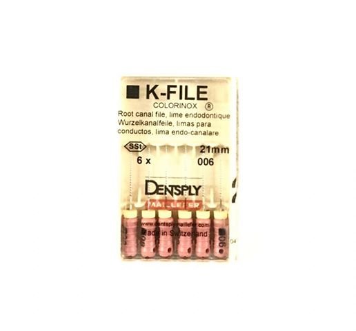 LIMAS K-FILE READY STEEL #6 21MM