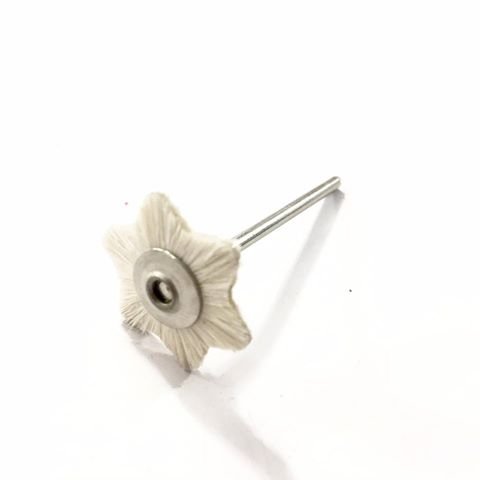 CEPILLO DE C/LANA BLANCA F/ESTRELLA 22MM
