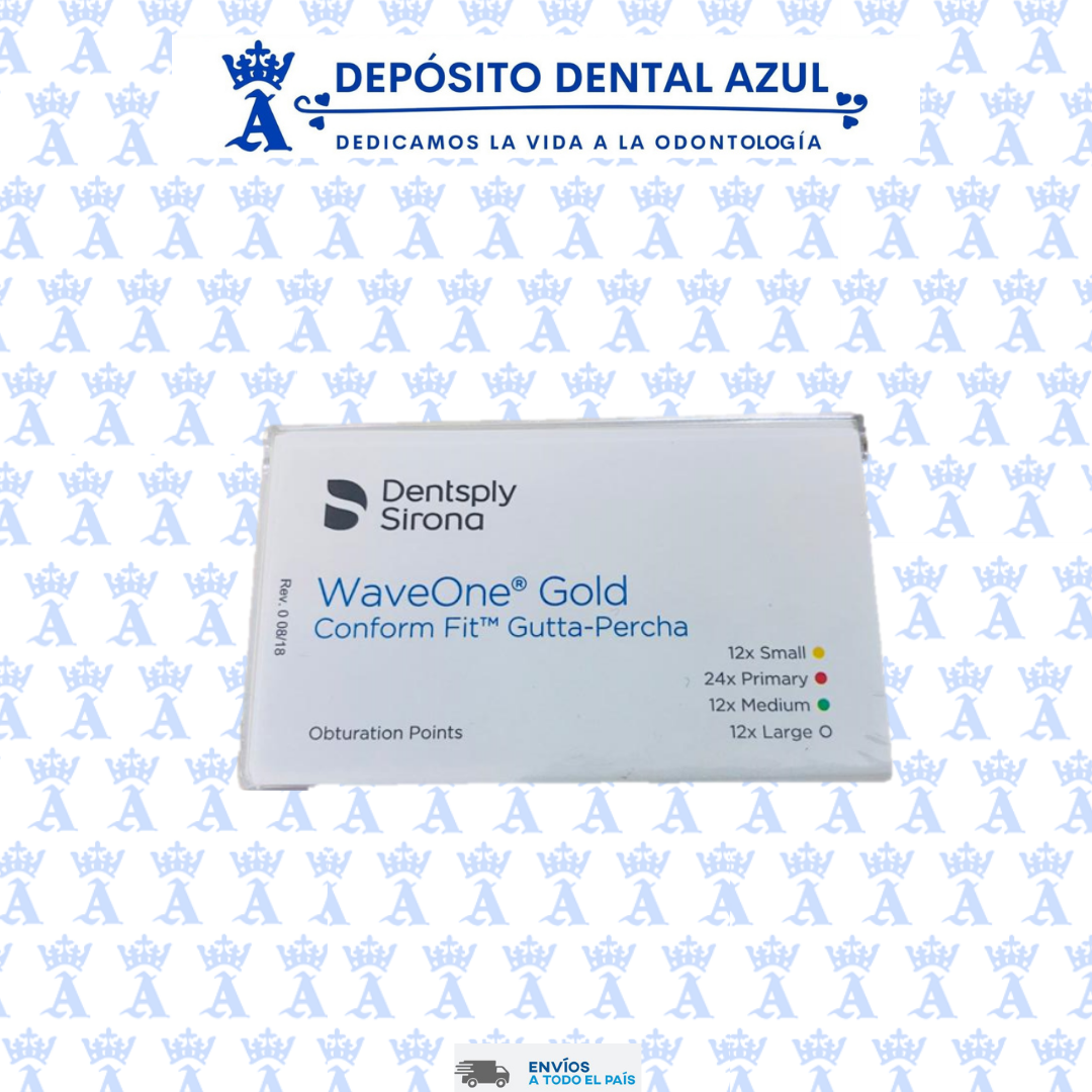 thumbnail image 2 of Dentsply WaveOne Gold Gutta Percha Conforming Fit Points – 60/Pack (All Sizes) 2 of 3