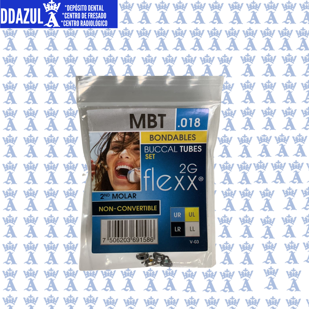SET TUBO MBT.018 FLEXX 2do molar