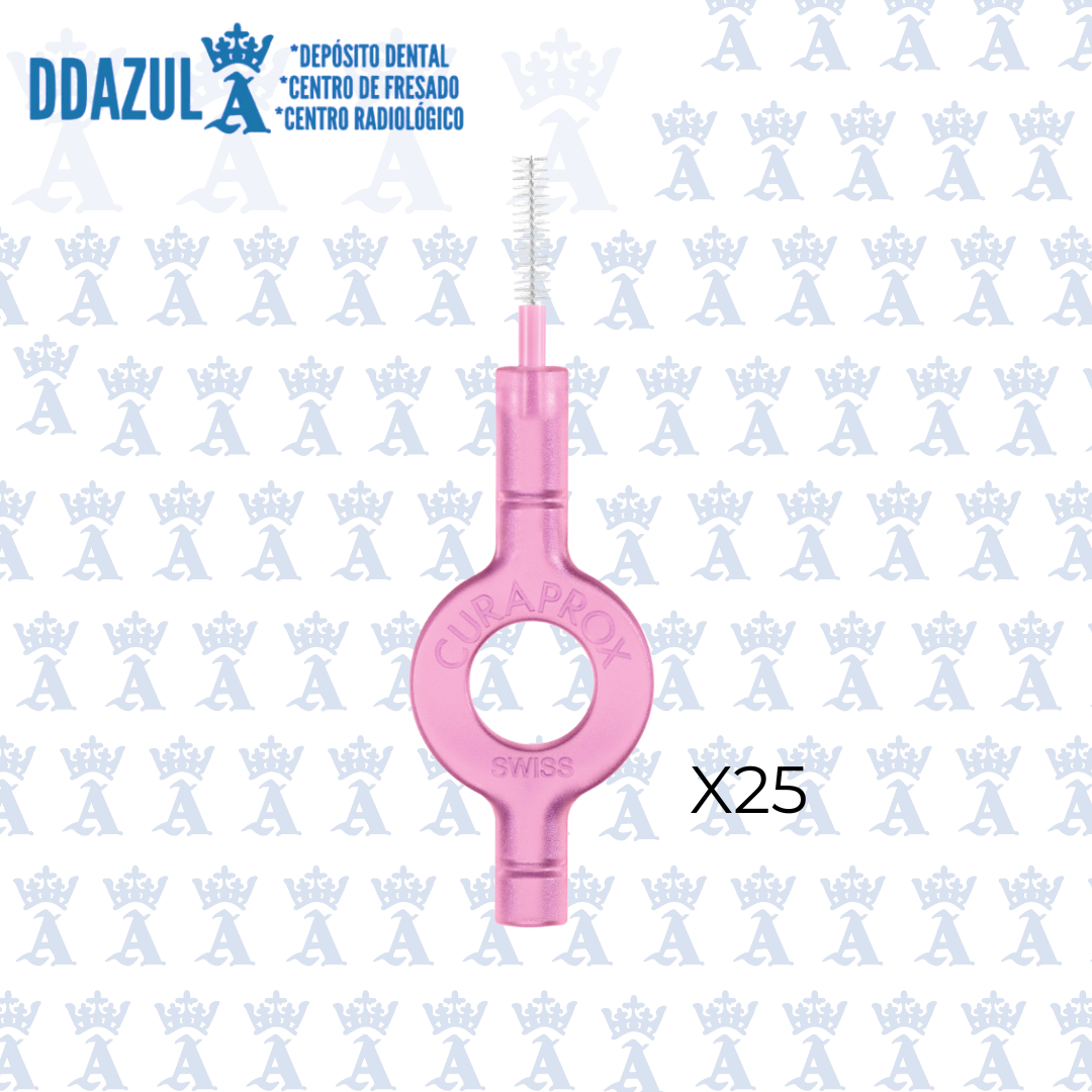 REPUESTO CEPILLO INTERDENTAL CPS 08 ROSA C/25 CURAPROX