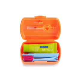 KIT VIAJERO NARANJA TRAVEL SET CURAPROX