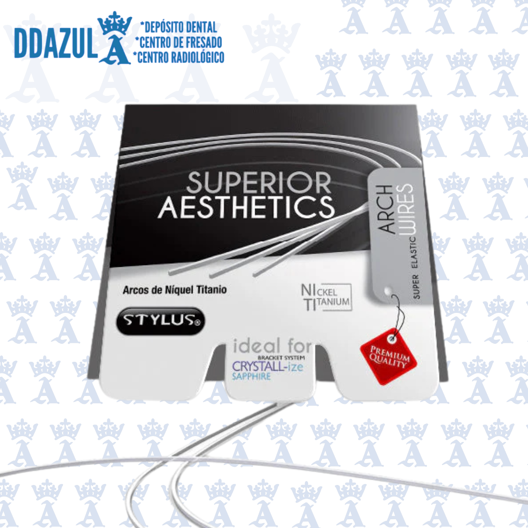 ARCO NITI AESTHETICS .012 INF SOBRE C/10 AKP