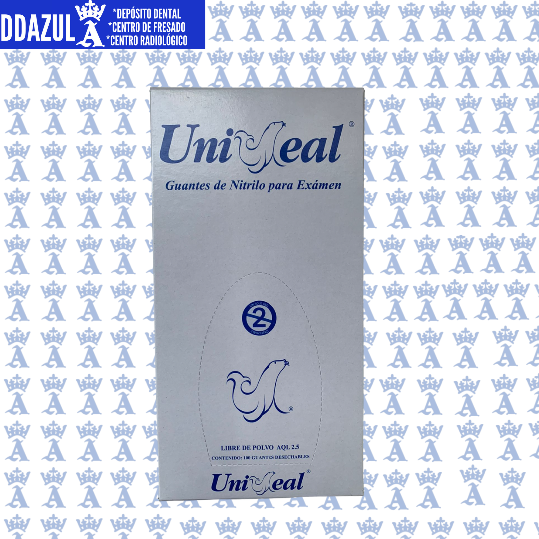 GUANTE UNISEAL NITRILO AZUL XCH