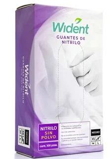 GUANTE NITRILO CH NEGRO WIDENT