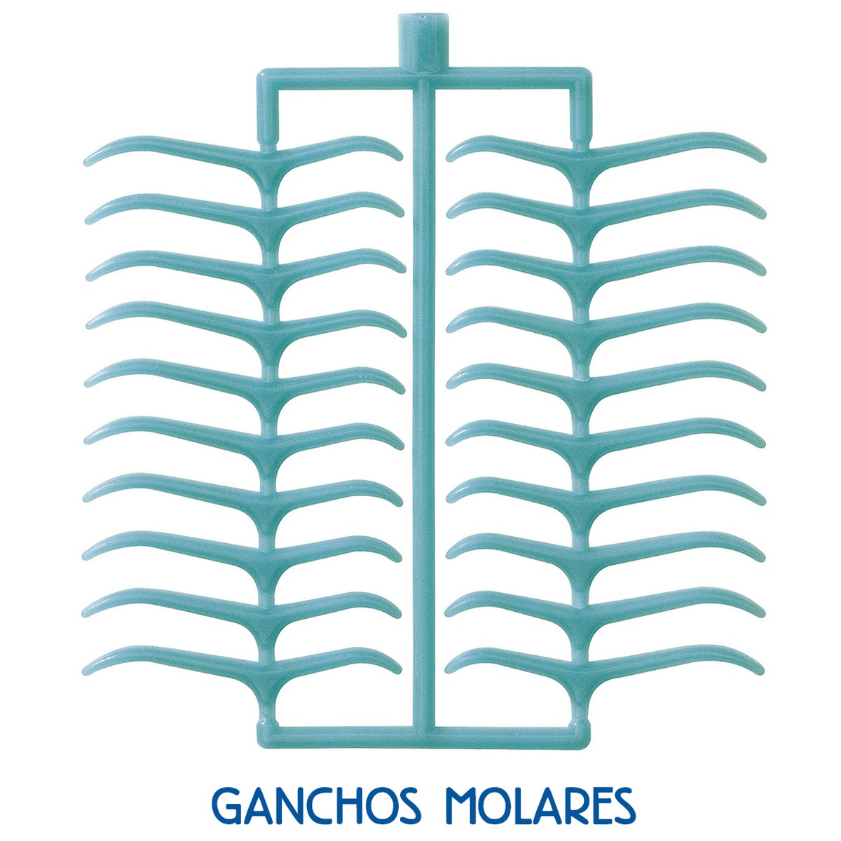 GANCHO MOLAR AUTOADHESIVO CAJA C/10