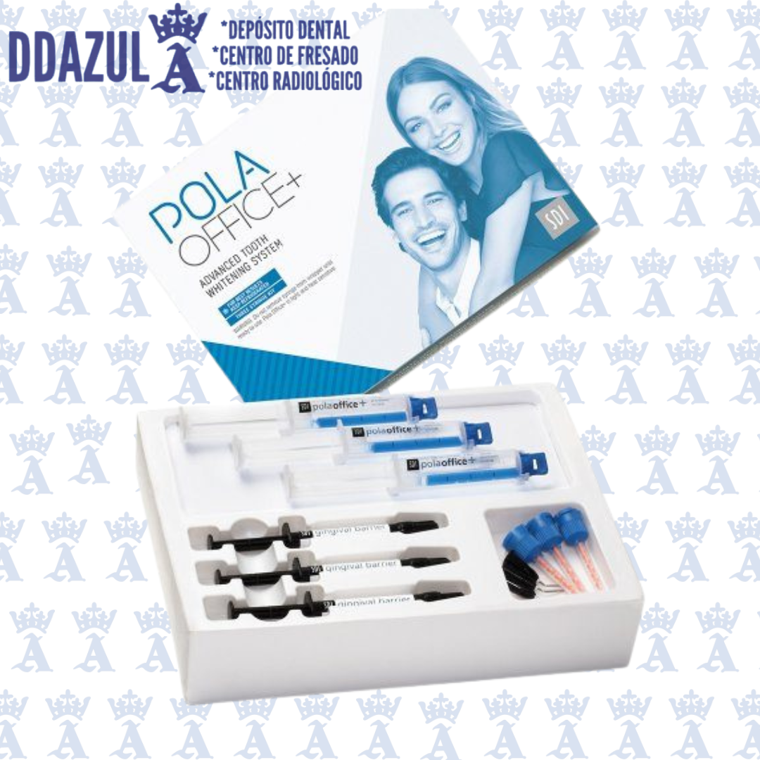 BLANQUEAMIENTO POLA OFFICE+37.5% PH KIT 3 PACIENTES C PUNTAS