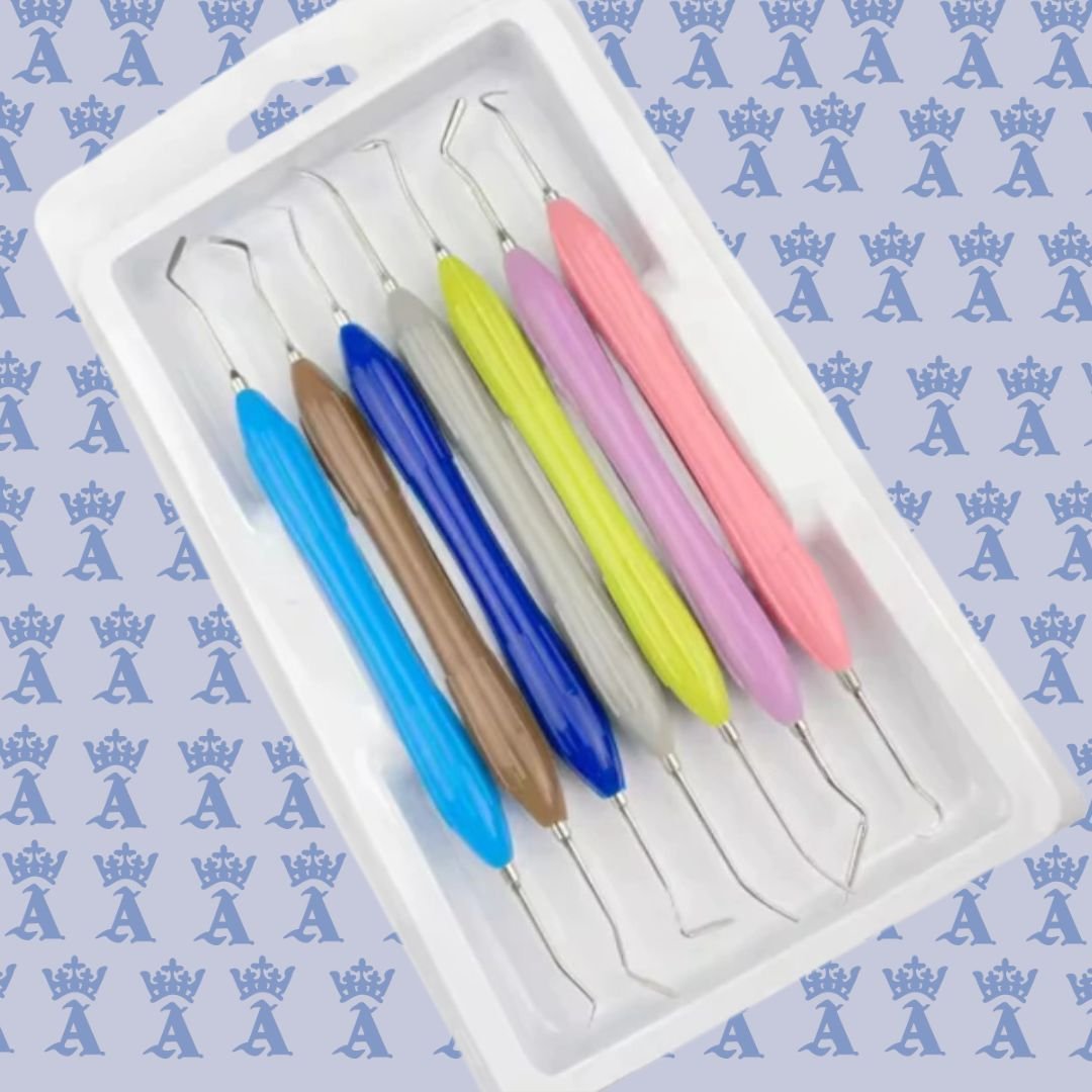 KIT ESPATULAS P/RESINA COLORES P/SILICON ARGEL
