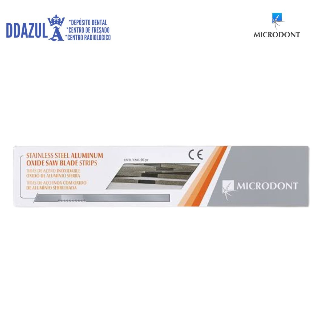TIRA DE ACERO DE OXIDO DE ALUMINIO CENTRO ASERRADO-2.5MM C/6