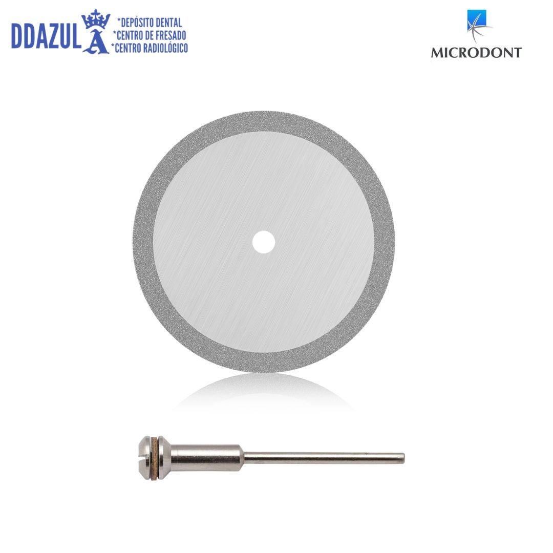 DISCO DE DIAMANTE CHICO FINO DOBLE CARA MICRODONT