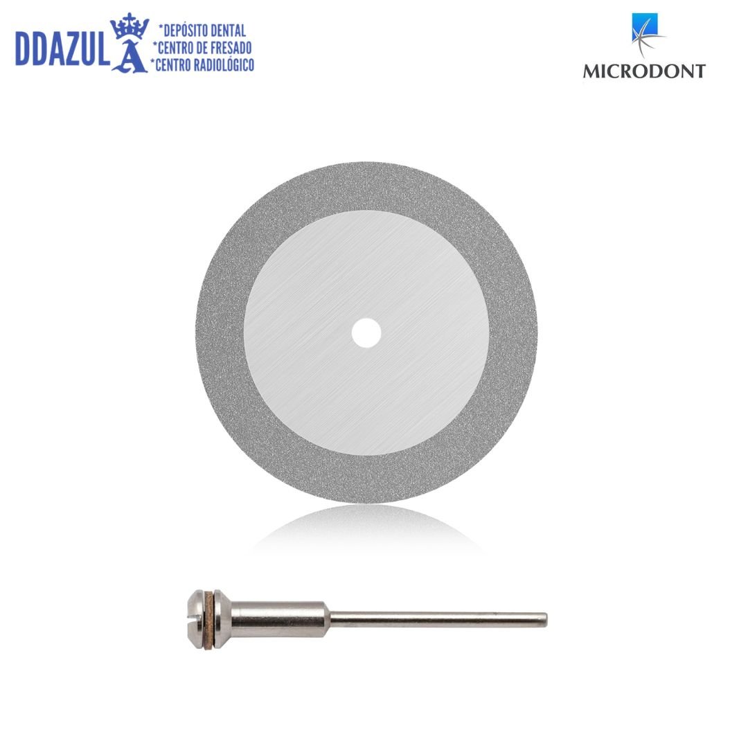 DISCO DE DIAMANTE CHICO FINO UNA CARA 3,0F MICRODONT
