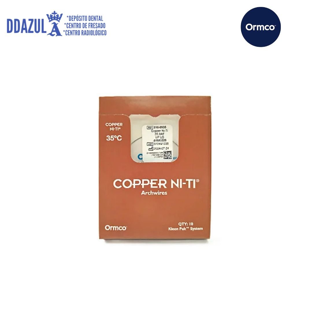 ARCO COPPER NITI .019X.025 INF PZ ORMCO
