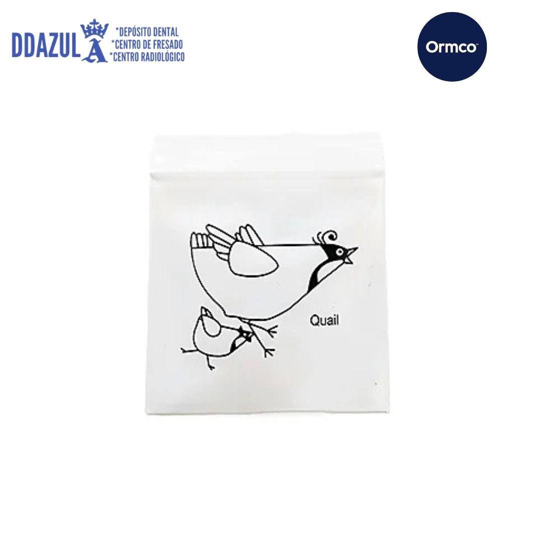 LIGAS INTRAORALES ORMCO QUAIL 3/16 2oz