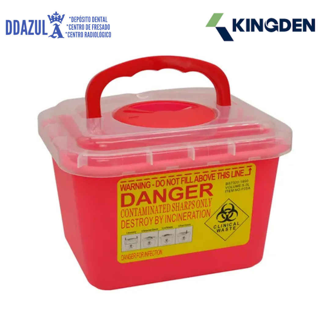 CONTENEDOR P/RESIDUOS KINGDEN 3L
